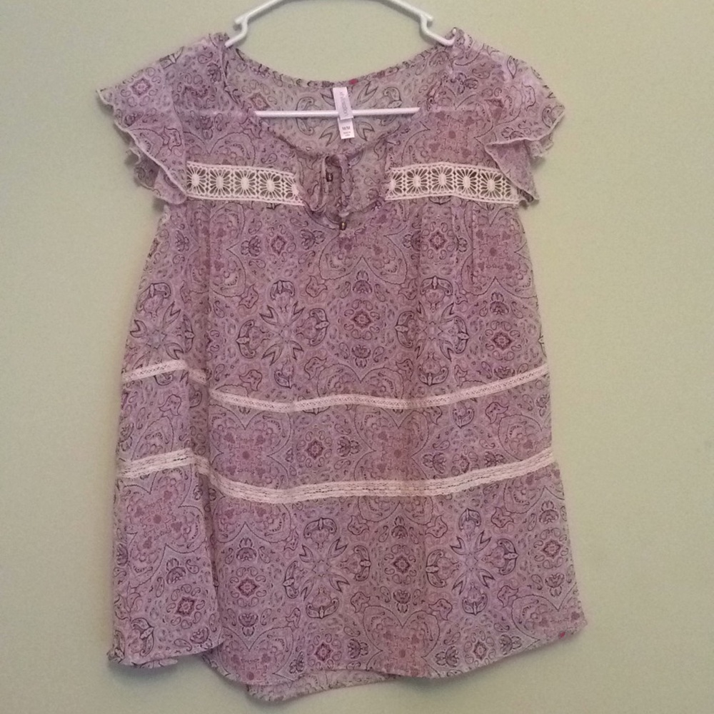 Patterned blouse